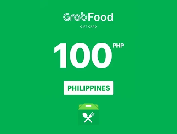 Grab Food 100 PHP Gift Card (Philippines) - Digital Key